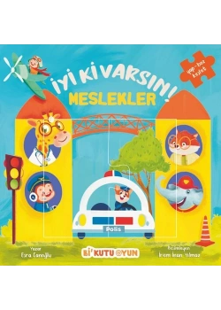 İyi Ki Varsın Meslekler Yapbozlu Kitap Bikutu Oyun