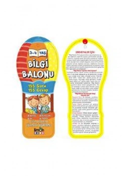 Bilgi Balonu 3-4 Yaş Kartela Limon Kids