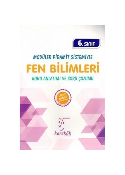 Karekök 6.Sınıf Fen Bilimleri Konu Anlatım Soru Bankası