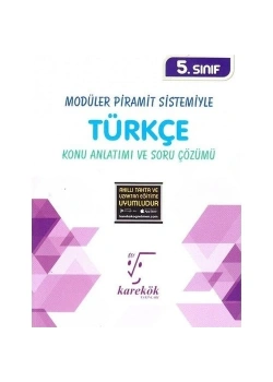 Karekök 5.Sınıf Türkçe Konu Anlatım Soru Bankası