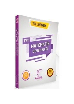Karekök Tyt Matematik 15 Çözümlü Denemeleri Yks 1.Oturum