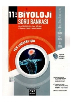 Çap 11.Sınıf Biyoloji Soru Bankası Fen Liseleri