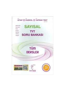 Tyt Sayısal Tüm Dersler Soru Bankası Karekök