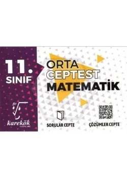 Karekök 11.Sınıf Matematik Cep Test Orta Düzey