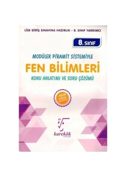 8.Sınıf Lgs Fen Bilimleri Konu Anlatım  Soru Bankas  Karekök