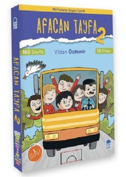Afacan Tayfa 2   1.Sınıflar İçin  10  Kitap   Mavikirpi