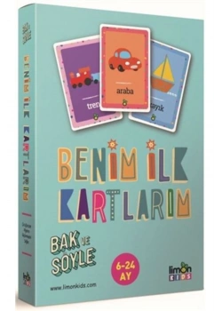 Benim İlk Kartlarım Bak Söyle 6-24 Ay Limon Kids