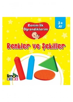 Benim İlk Öğrendiklerim Renkler Şekiller 3+Yaş Cep Boy