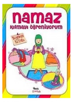 Namaz Kılmayı Öğreniyorum Kızlar İçin  Boyama  Nesil