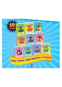 Ela İle Can Okuma Kitapları 10 Lu Set Mini Boy Hoya Yayın