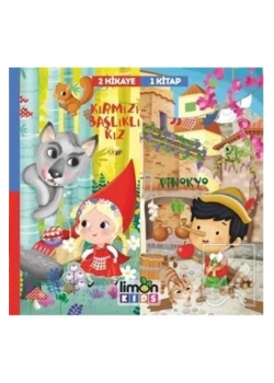 2 Hikaye 1 Kitap Kırmızıbaşlıklı Kız -Pinokyo