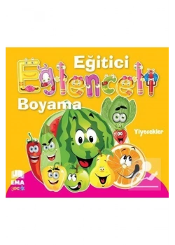 Eğitici Eğlenceli Boyama Yiyecekler   Ema