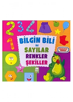 Bilgin Bili İle Sayılar Renkler Şekiller İngilizce Türkçe    Hobi