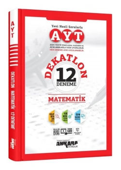 Ayt Matematik Dekatlon 12 Deneme Ankara Yayınları