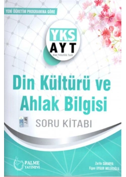 Palme Yks Ayt Din Kültürü Ahlak Bilgisi Soru Kitabı