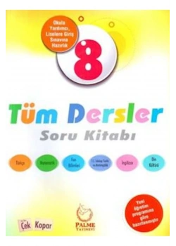 Palme 8.Sınıf Tüm Dersler Soru Kitabı