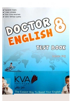 *Kampanya* 8.Sınıf Doctor Englısh Test Book   Koray Varol Akademi