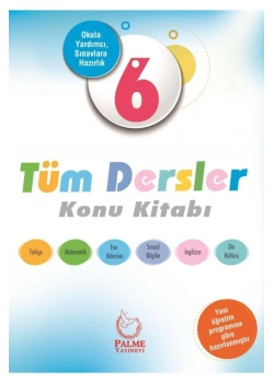 Palme 6.Sınıf Tüm Dersler Konu Kitabı