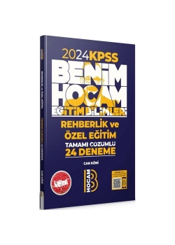 2024 Kpss Eğitim Bilimleri Rehberlik Özel Eğitim 24 Çözümlü Deneme  Benim Hocam