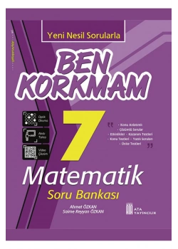 Ata  Ben Korkmam 7.Sınıf Matematik Soru Bankası