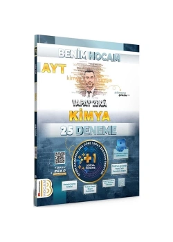 Ayt Yapay Zeka Kimya 25 Deneme  Benim Hocam