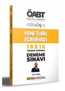 Öabt Yeni Türk Edebiyatı 18X15 Çözümlü Deneme Benim Hocam