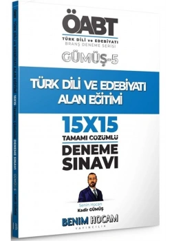 Öabt Türk Edebiyatı Alan Eğitimi 15X15 Çözümlü Deneme Sınavı Benim Hocam