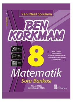 Ata Ben Korkmam  8.Sınıf Matematik Soru Bankası