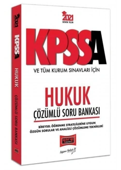 Yargı 2021 Kpss-A Hukuk Çözümlü Soru Bankası