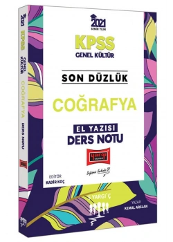 Yargı 2021 Gk  Kpss Coğrafya Elyazısı Ders Notu