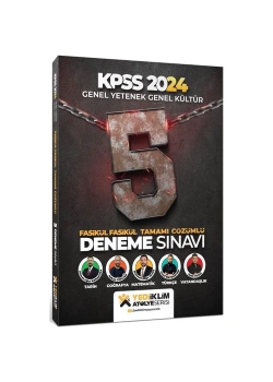 Kpss 2024 Gk Gy Atölye 5 Fasikül Deneme  Yediiklim