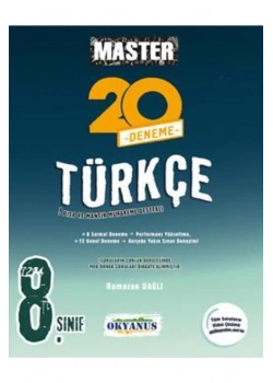 Okyanus 8.Sınıf Türkçe 20 Master Deneme