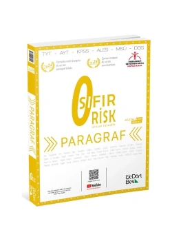 Tyt Paragraf Sıfır Risk Soru Bankası  Üçdörtbeş Yayın