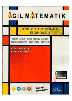 Acil Yks Ayt Permütasyon Kombinasyon Binol Olasılık