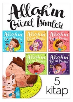 Allahın Güzel İsimleri 1.Takım 5  Kitap Özkan Öze  Uğurböceği