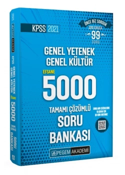 Pegem 2021 Kpss Gy Gk 5000 Çözümlü Soru Bankası