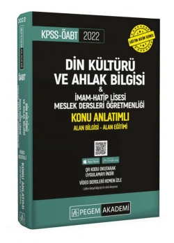 Pegem Öabt 2021 Din Kültürü Ahlak Bilgisi Konu Anlatımlı