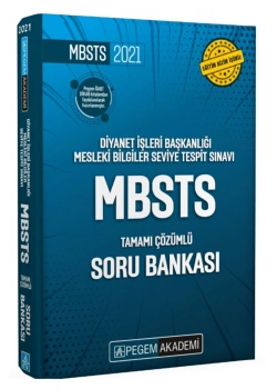 Pegem Mbsts 2021 Çözümlü Soru Bankası
