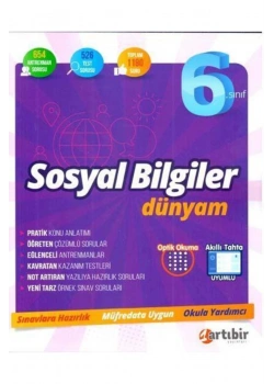 Artıbir 6.Sınıf Sosyal Bilgiler Dünyam
