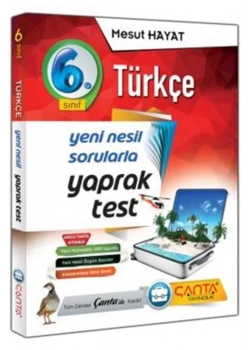 Çanta 6.Sınıf Türkçe Yaprak Test