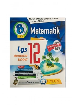 Çanta 8.Sınıf Matematik 12 Deneme Sınavı