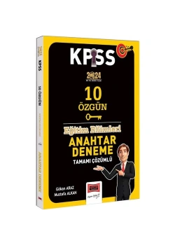 Yargı 2024 Kpss Eğitim Bilimleri 10 Özgün Deneme Çözümlü