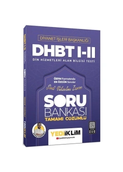 Dhbt 1-2 Çözümlü Soru Bankası  Yediiklim