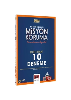 Yargı 2024 Polis Meslek İçi Misyon Koruma Diplomat 10 Deneme
