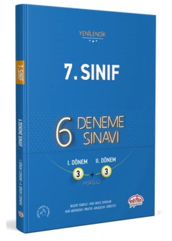 Editör 7.Sınıf 6 Fasikül Deneme Sınavı