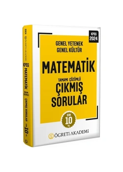 Pegem 2024 Kpss Gy Gk Matematik Son 10 Yil Çikmiş Sorular