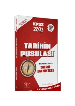 Cba Kpss 2024 Tarihin Pusulası Çözümlü Soru Bankası  Cba Yayınları