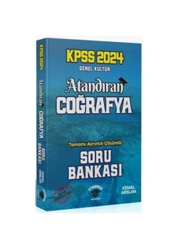 Cba Kpss 2024 Gk Atandıran Coğrafya Çözümlü Soru Bankası  Cba Yayın