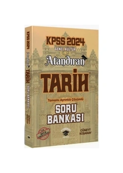 Cba Kpss 2024 Gk Atandıran Tarih Çözümlü Soru Bankası  Cba Yayın