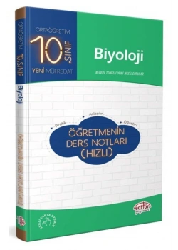 Editör 10.Sınıf Biyoloji Öğretmenin Ders Notları